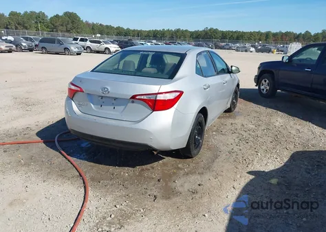 2014 Toyota Corolla L from USA, damaged, VIN 2T1BURHE8EC116593